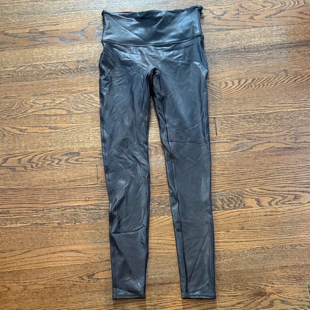 Brown Copper High-Waisted Spanx Leggings